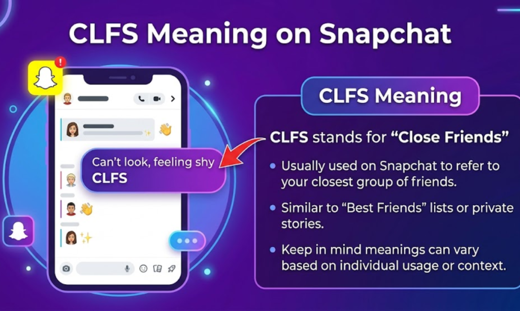 CLFS Meaning on Snapchat