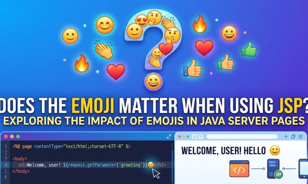 Does the Emoji Matter When Using JSP