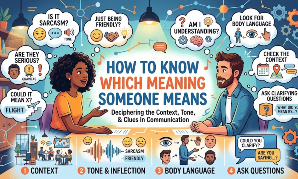 How to Know Which Meaning Someone Means