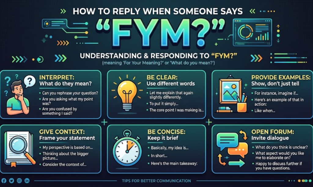 How to Reply When Someone Says FYM