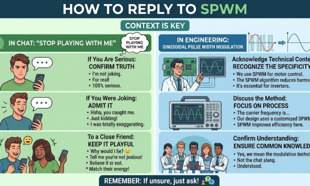 How to Reply to SPWM