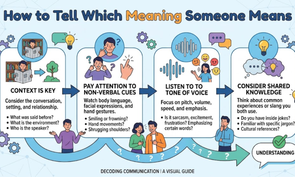 How to Tell Which Meaning Someone Means