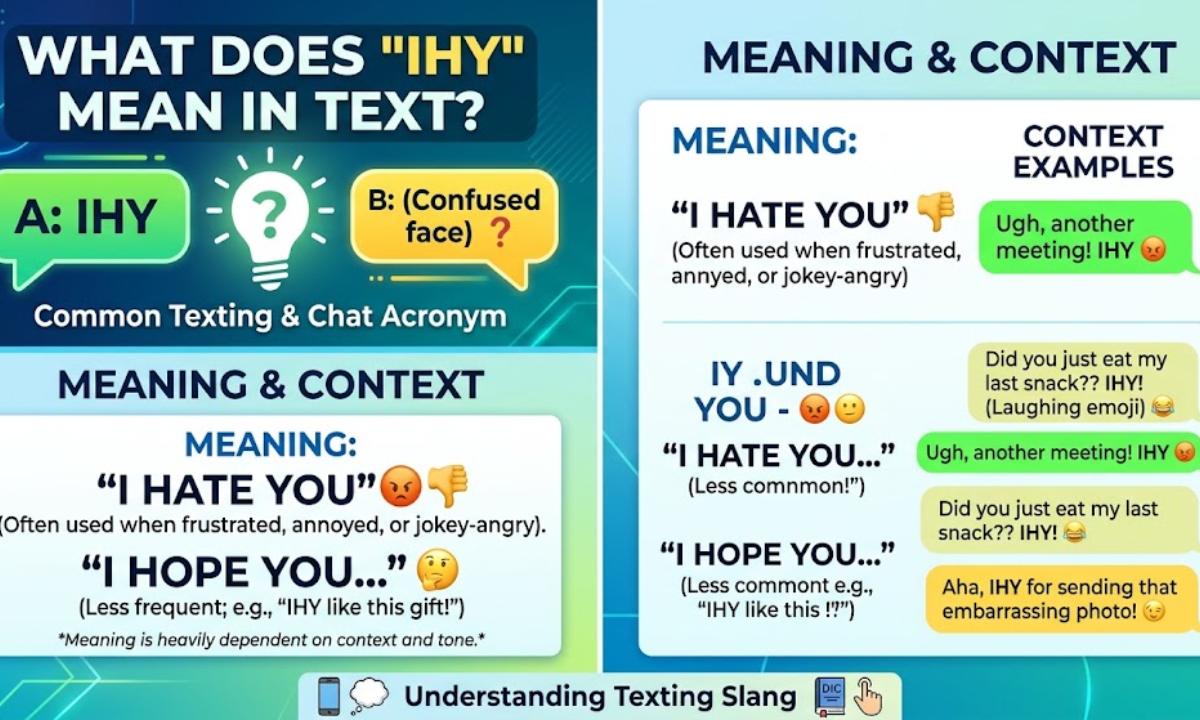IHY Meaning in Text