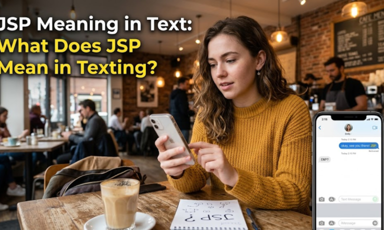 JSP Meaning in Text