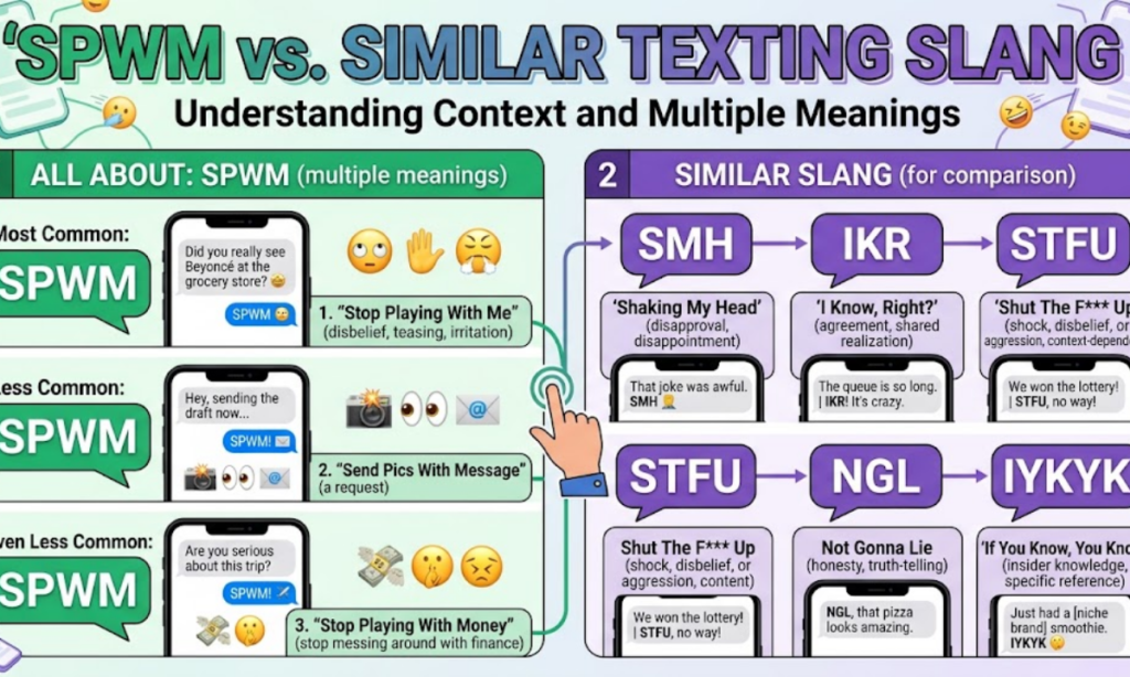 SPWM vs. Similar Texting Slang
