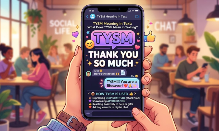 TYSM Meaning in Text What Does TYSM Mean in Texting