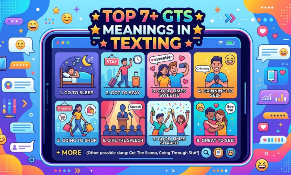 Top 7+ GTS Meanings in Texting