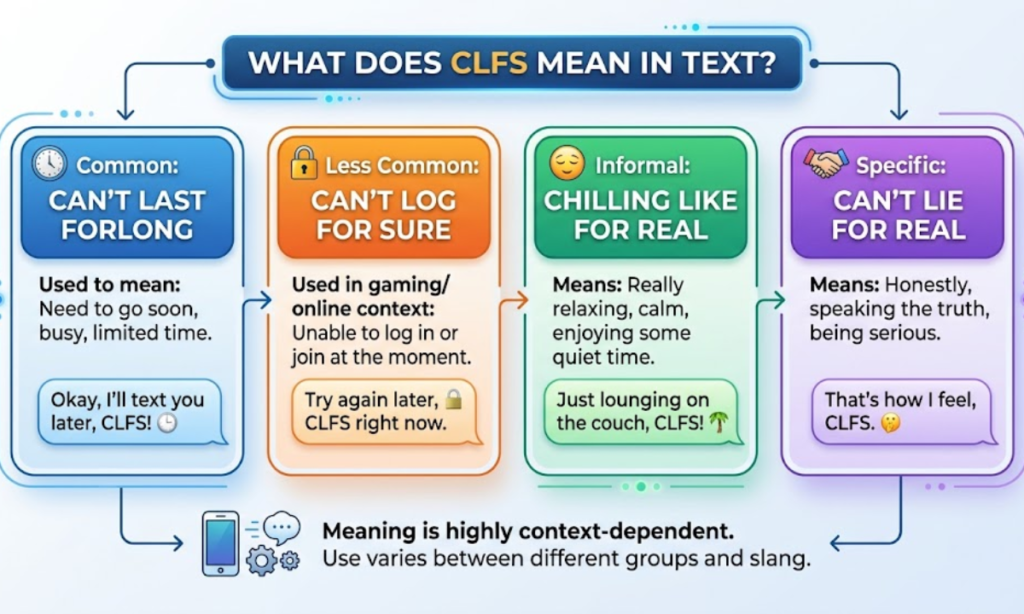 What Does CLFS Mean in Text