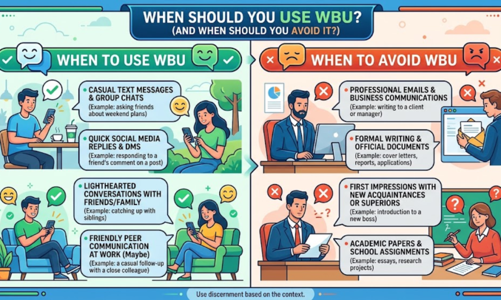 When Should You Use WBU (and When Should You Avoid It)