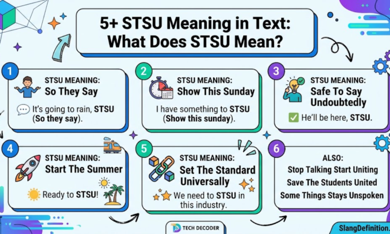 5+ STSU Meaning in Text What Does STSU Mean