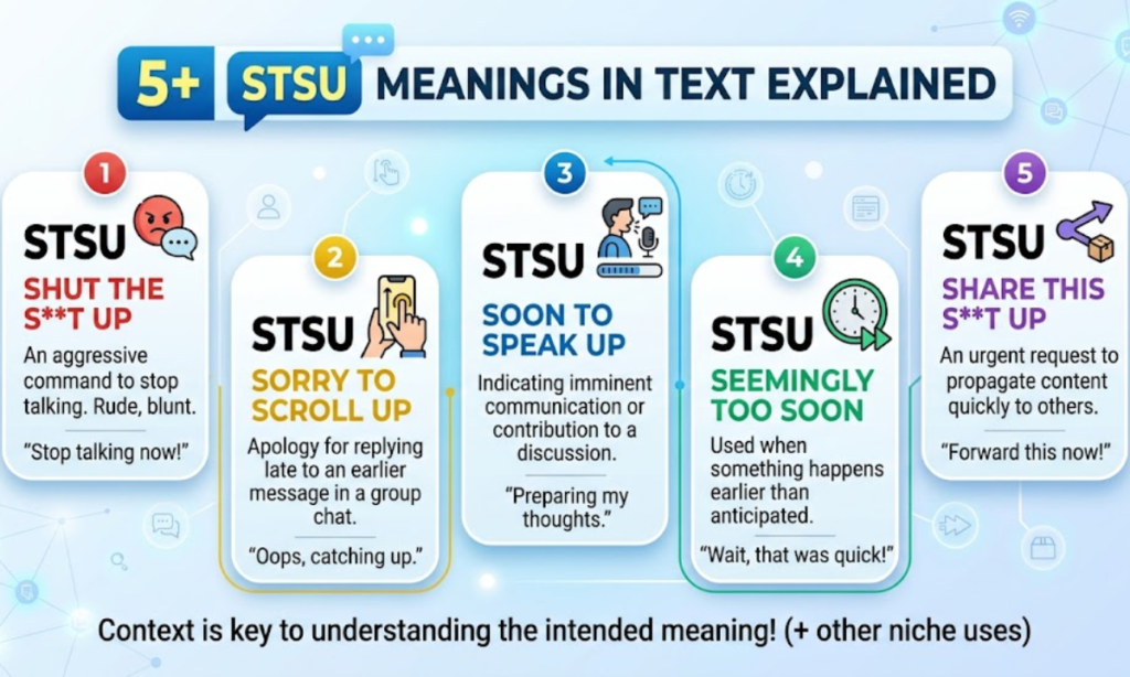 5+ STSU Meanings in Text Explained