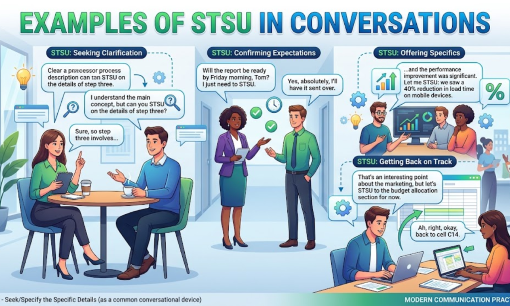 Examples of STSU in Conversations